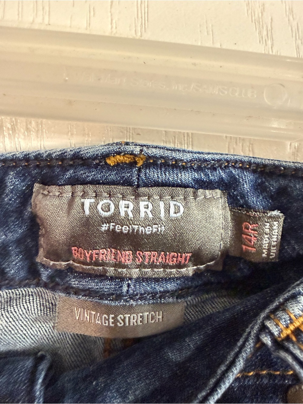 Torrid Vintage Stretch Women’s Jeans Sz 14R. JN-219 - Picture 2 of 3